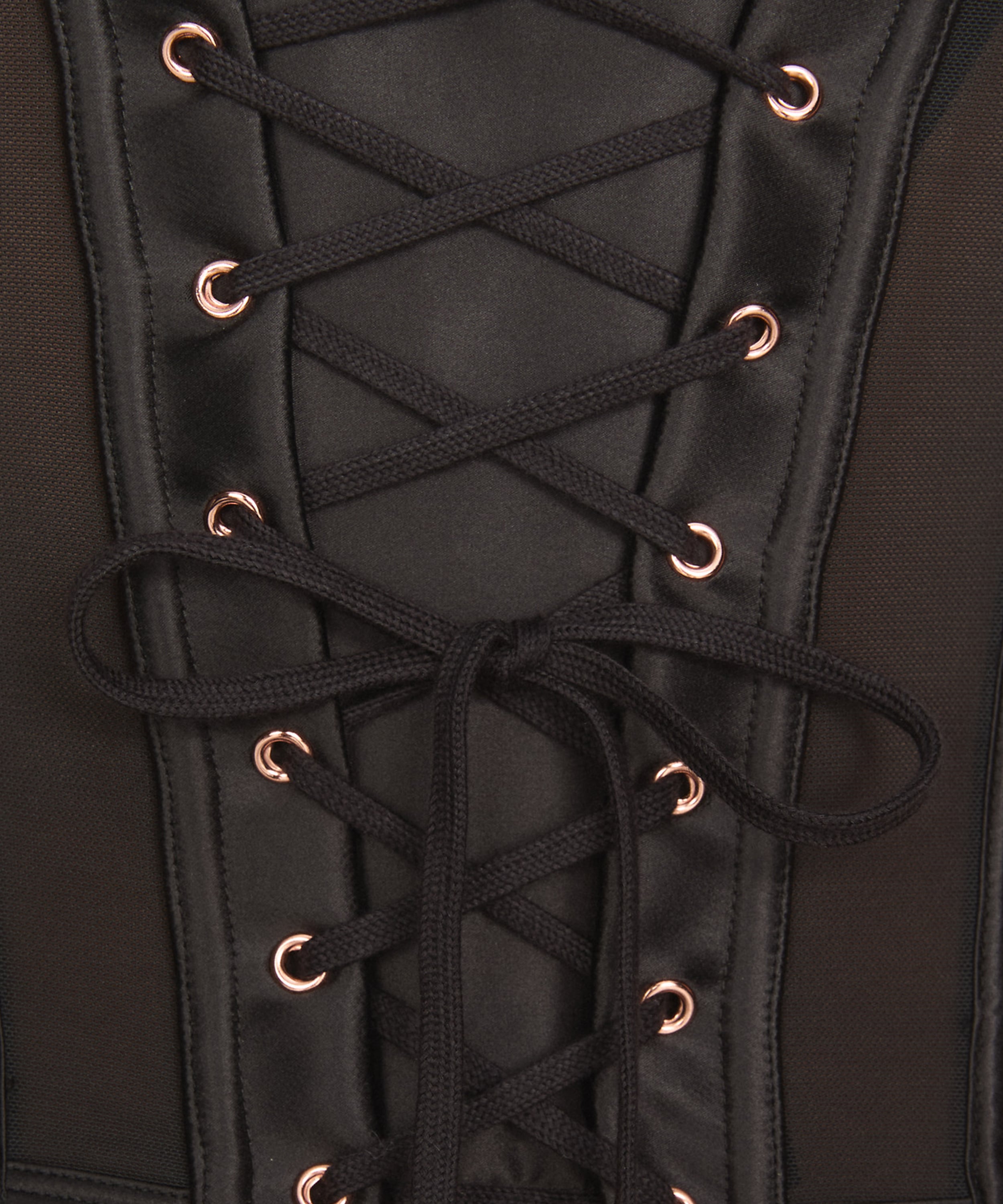 Bustier Brigitte, Czarny, main