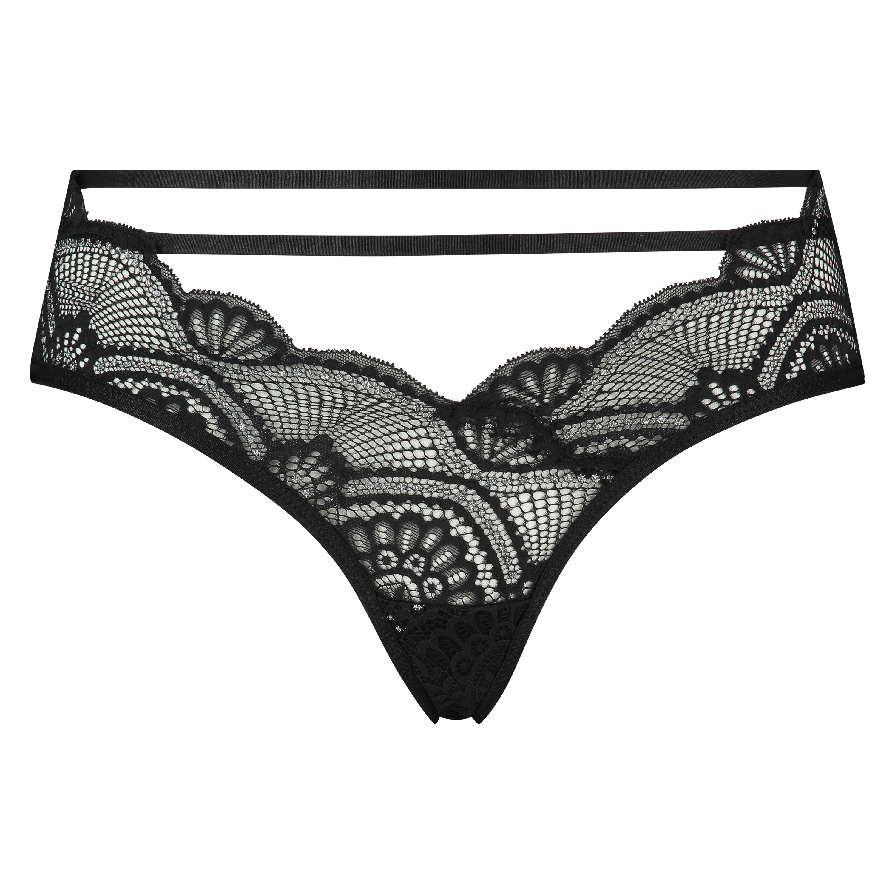 Ziggy High Thong, Czarny, main