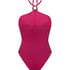 Kostium Kąpielowy Highleg Boca, R&oacute;żowy