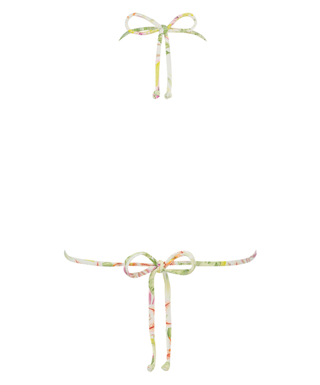 Tr&oacute;jkątna g&oacute;ra od bikini Tropics, Biały