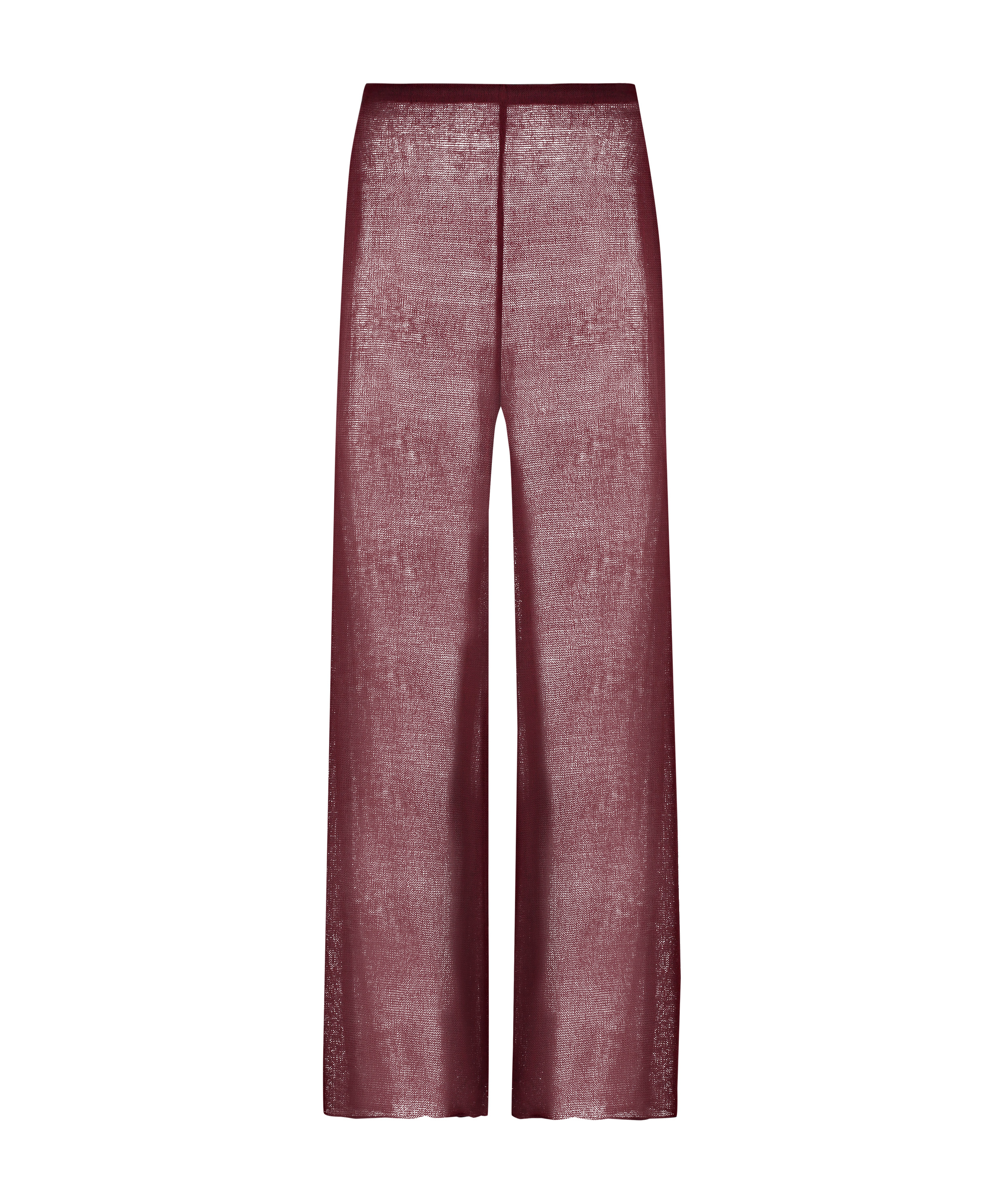 Otwarte dzianinowe spodnie plażowe, Czerwony, main