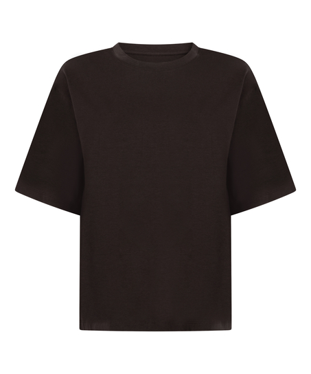 Pyjama Top Loose, Brązowy