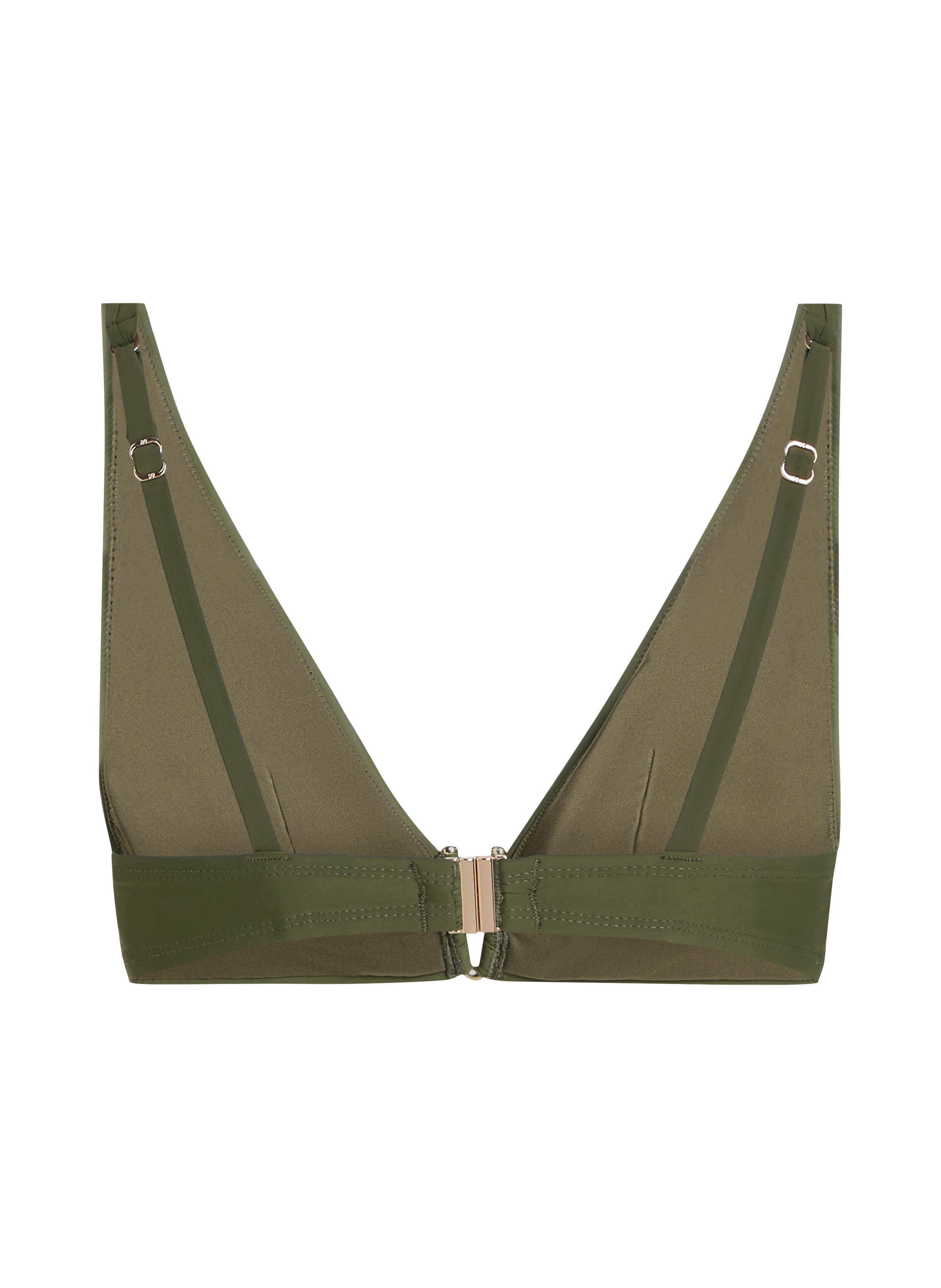 Tr&oacute;jkątna g&oacute;ra od bikini Luna, Zielony, main