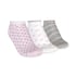 3-Pack Cotton Trainer Liners, R&oacute;żowy