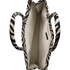 Torba Tote Bag Zebra Print, Czarny