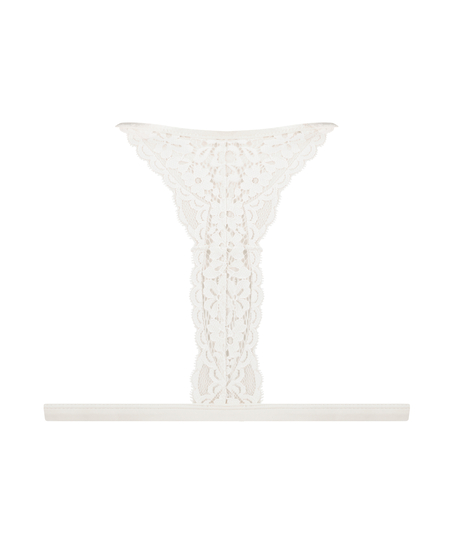 Braletka typu tr&oacute;jkąt Rose, Biały