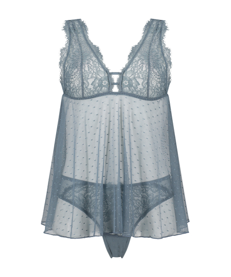 Sukienka babydoll Tabatha, Zielony