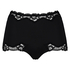 Koronkowe majtki maxi Rio Secret, Czarny