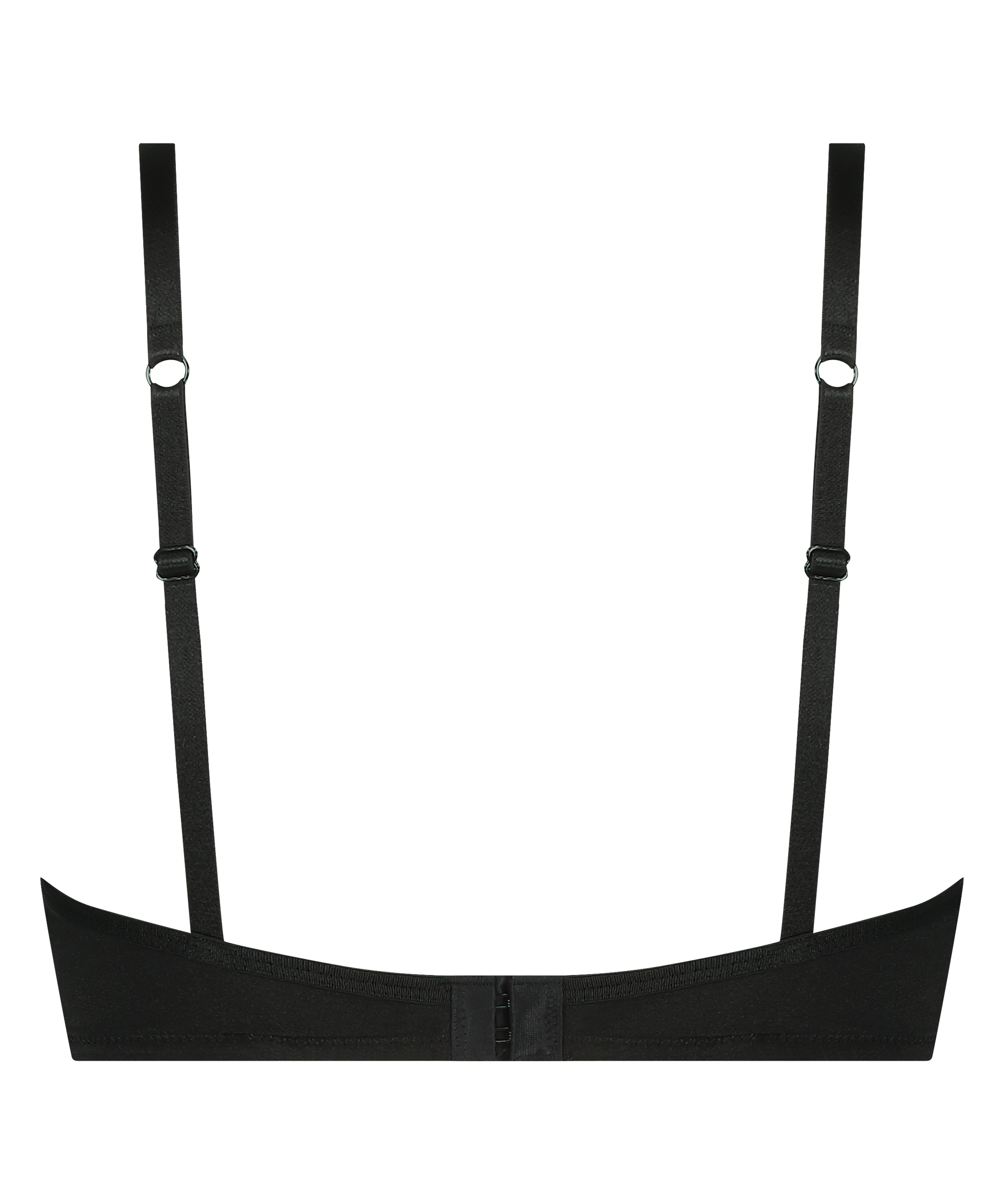 Biustonosz nieusztywniany z fiszbinami Ruby, Czarny, main