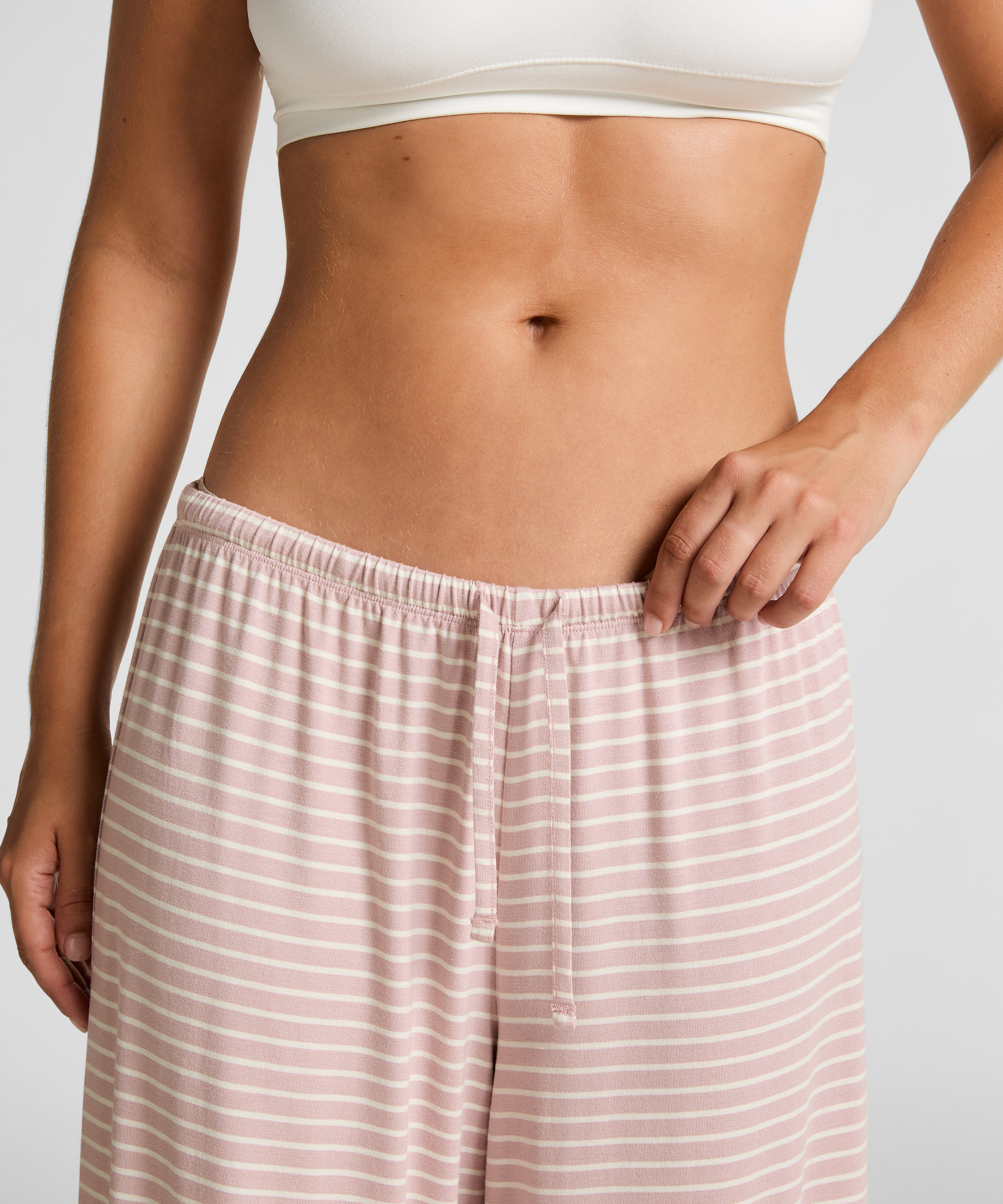 Spodnie z dżerseju, R&oacute;żowy, main