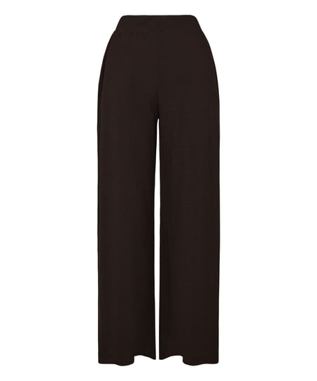 PANT WL PREMIUM RIB JERSEY, Brązowy