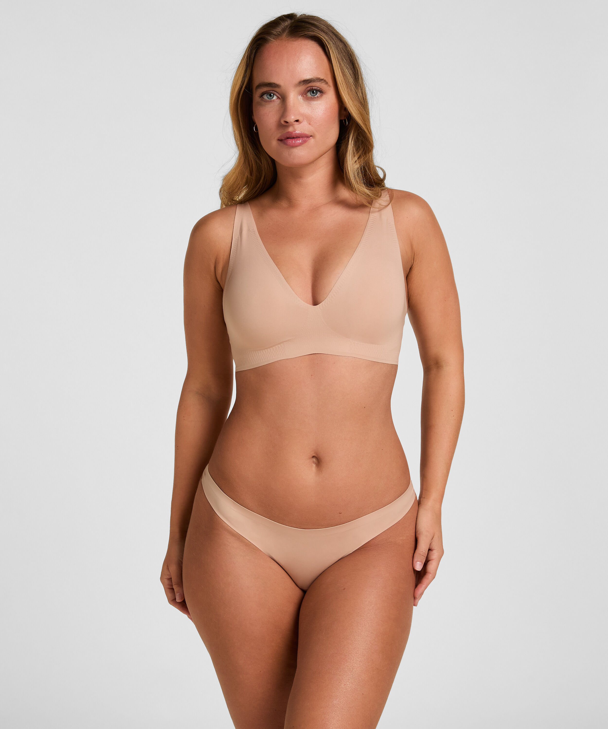 Super Comfort Stringi, Beżowy