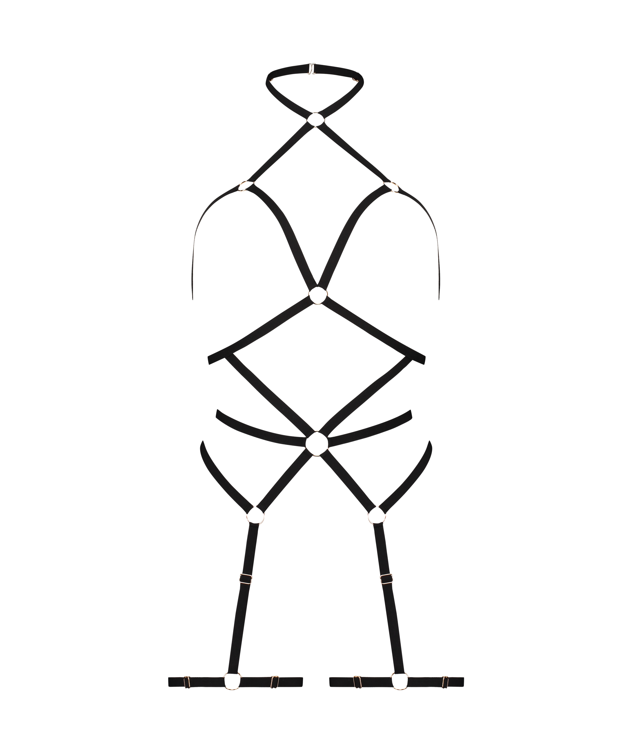 Private Pas do pończoch, Czarny, main