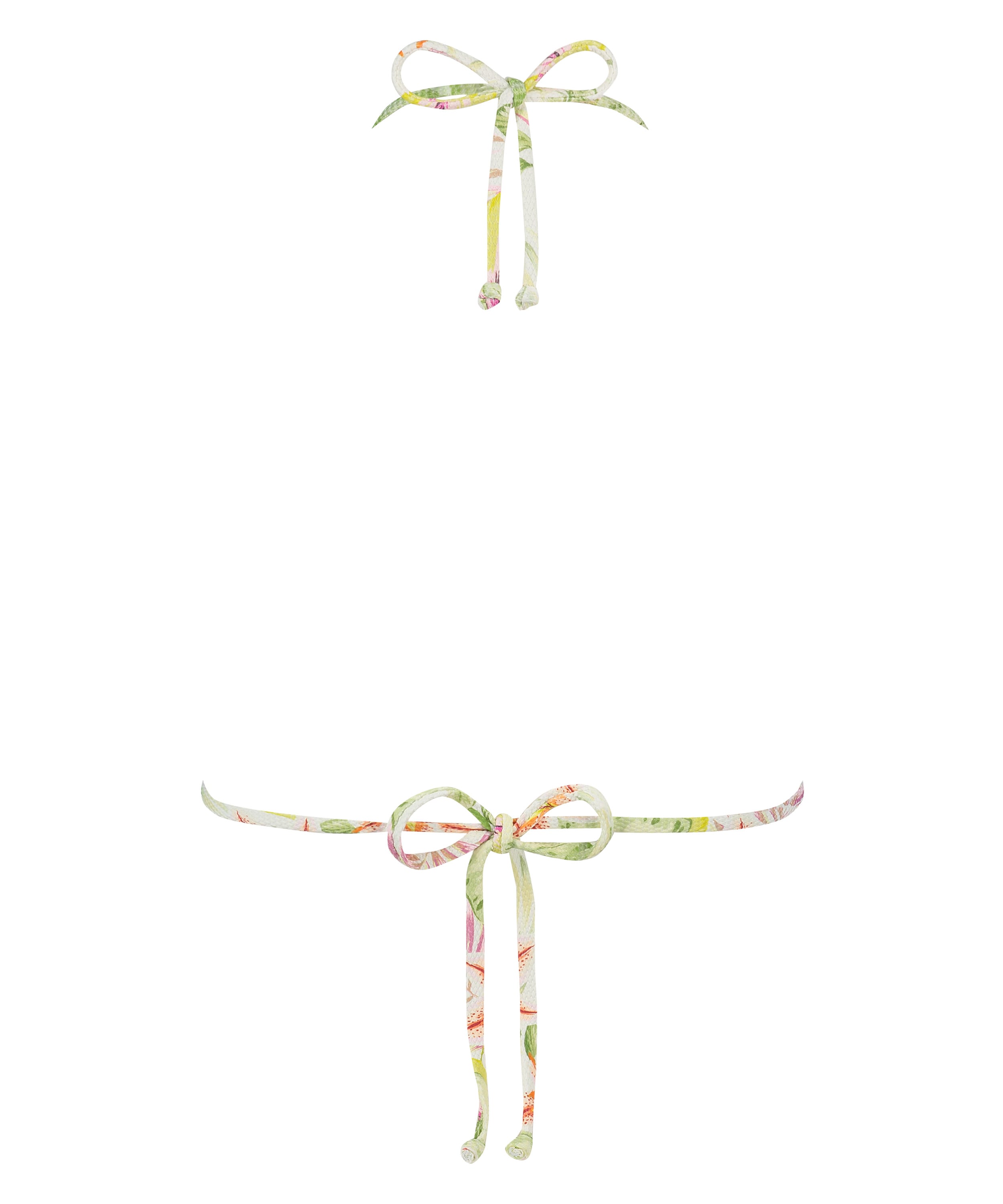 Tr&oacute;jkątna g&oacute;ra od bikini Tropics, Biały, main