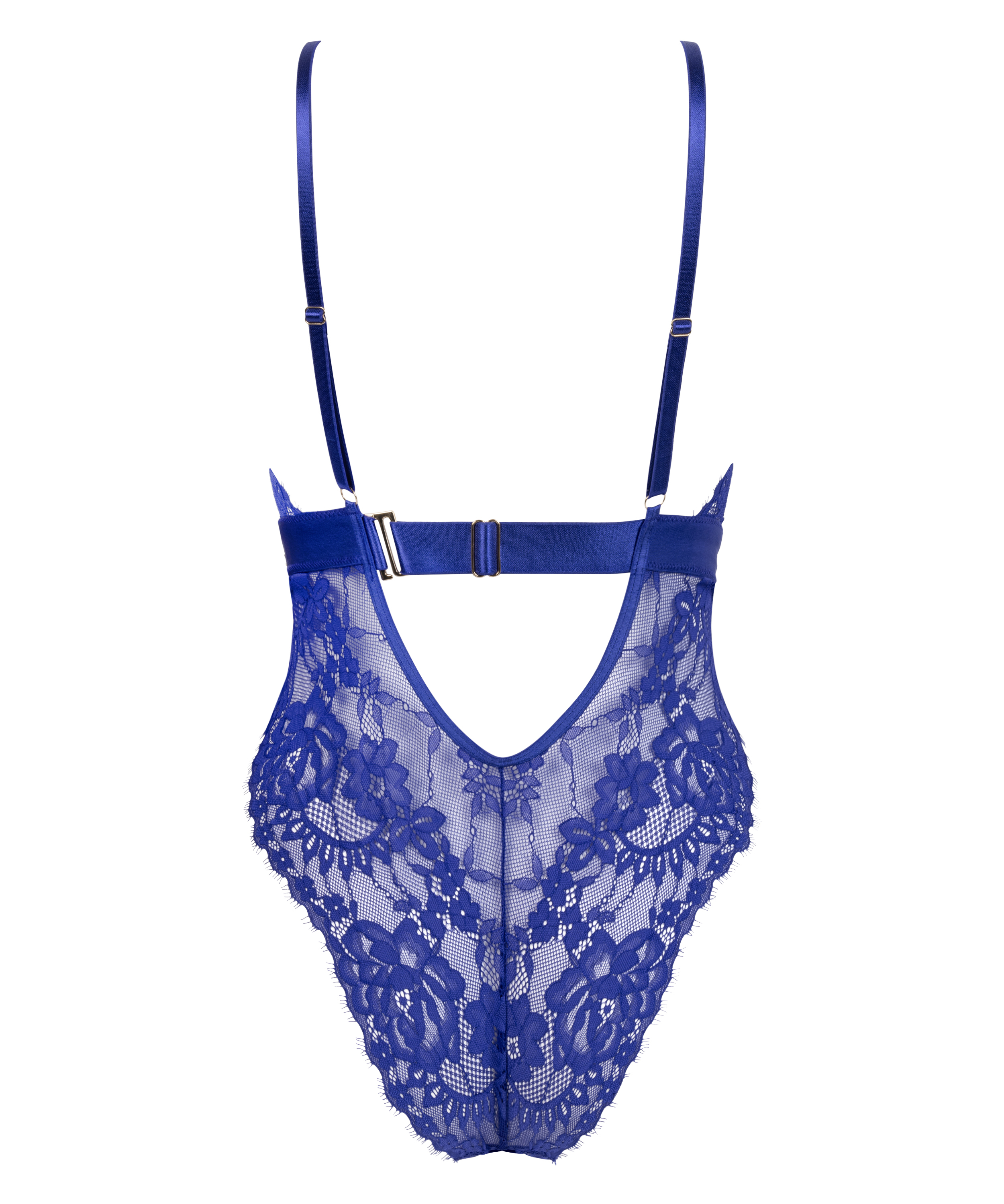Body z otwartym krokiem Brandy Private, Niebieski, main