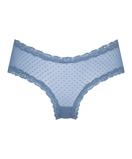 Brazyliany V-shape Mesh, Niebieski