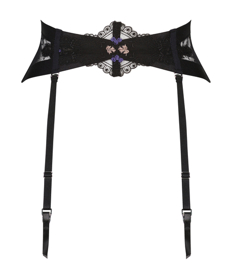 Kr&oacute;tki gorset Violet, Czarny