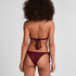 Figi Bikini Highleg Aruba, Fioletowy