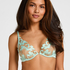 Stringi High Waisted Highleg Beatrice, Zielony
