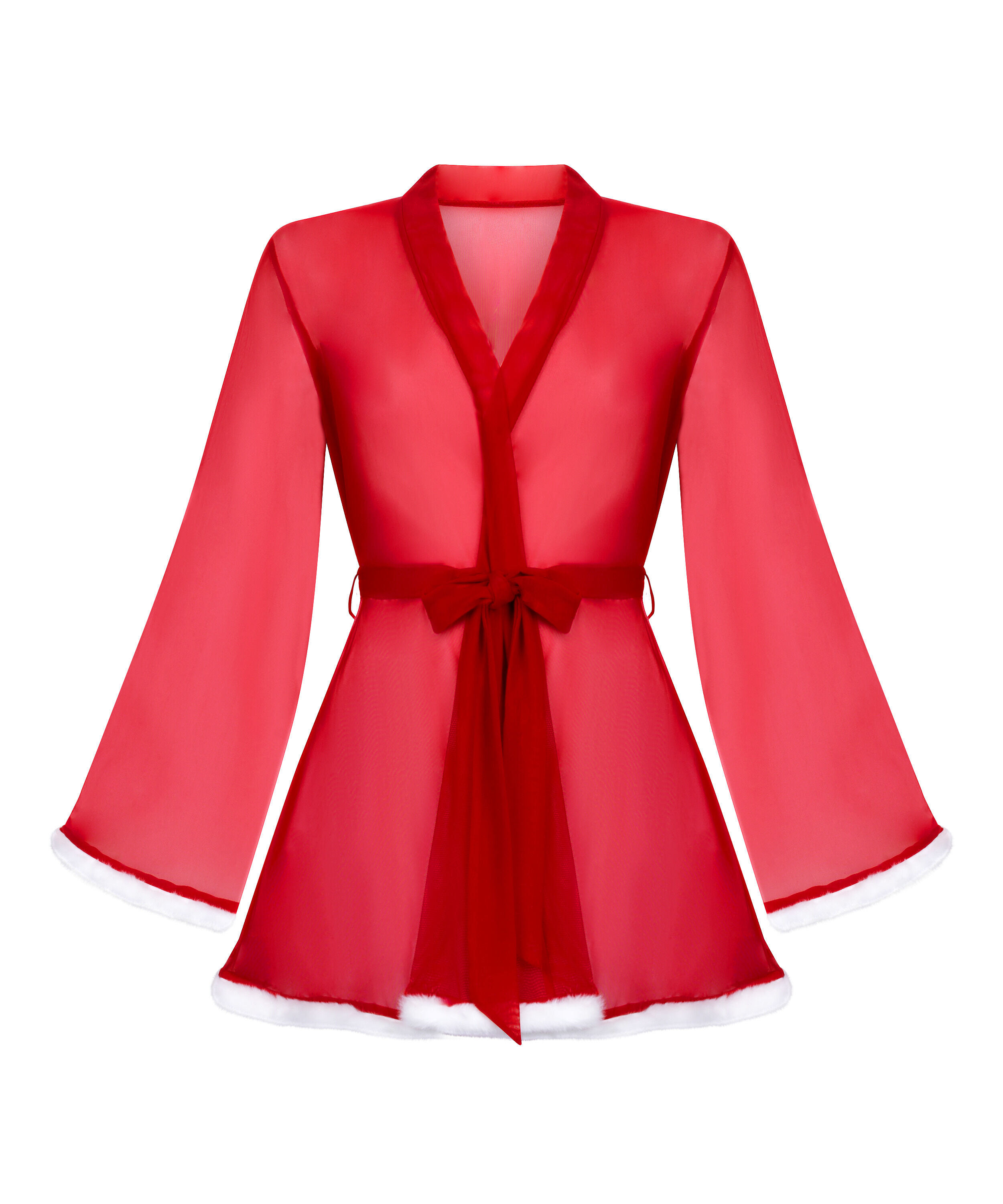 Kimono Mesh Santa, Czerwony