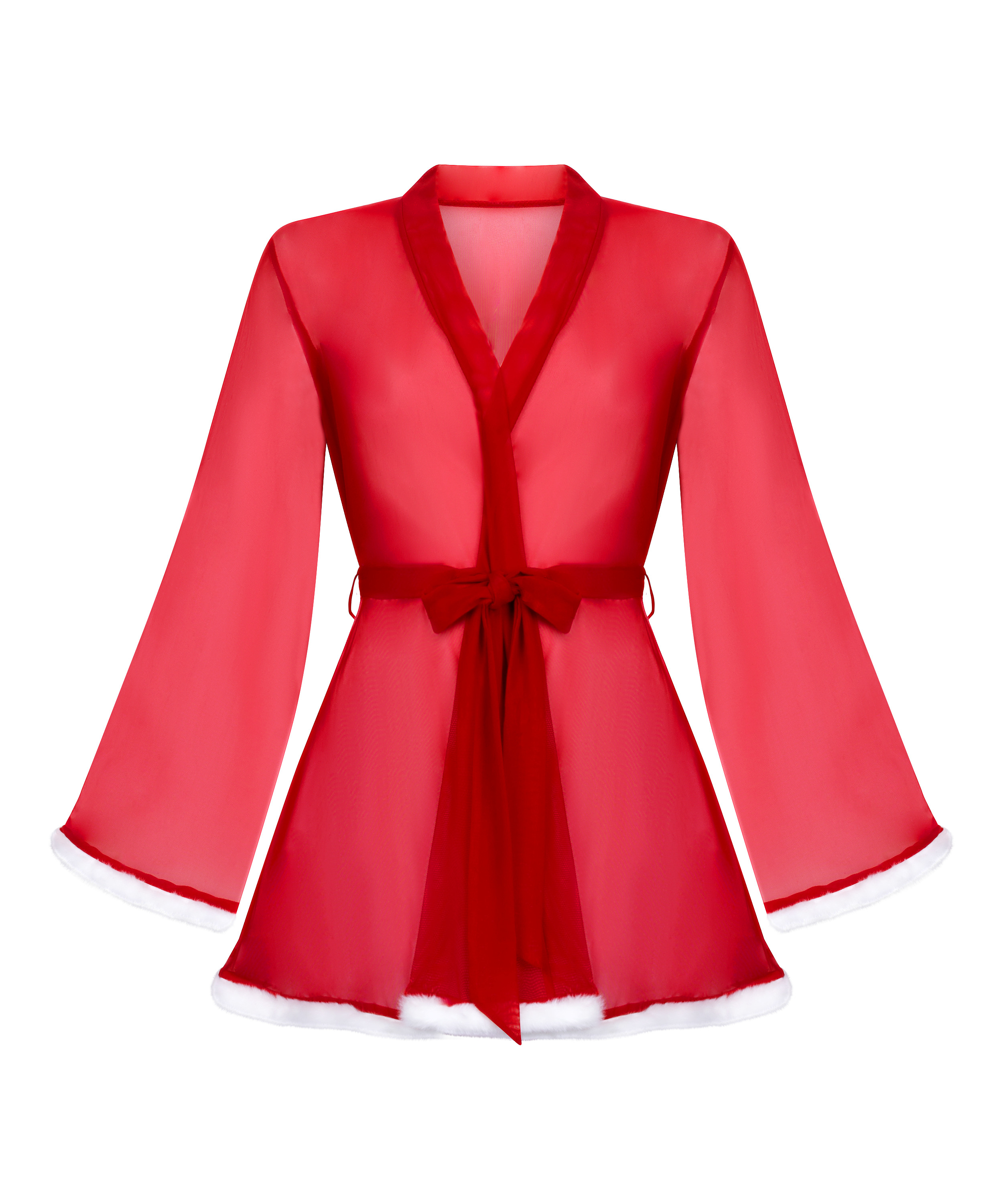 Kimono Mesh Santa, Czerwony, main