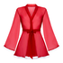 Kimono Mesh Santa, Czerwony
