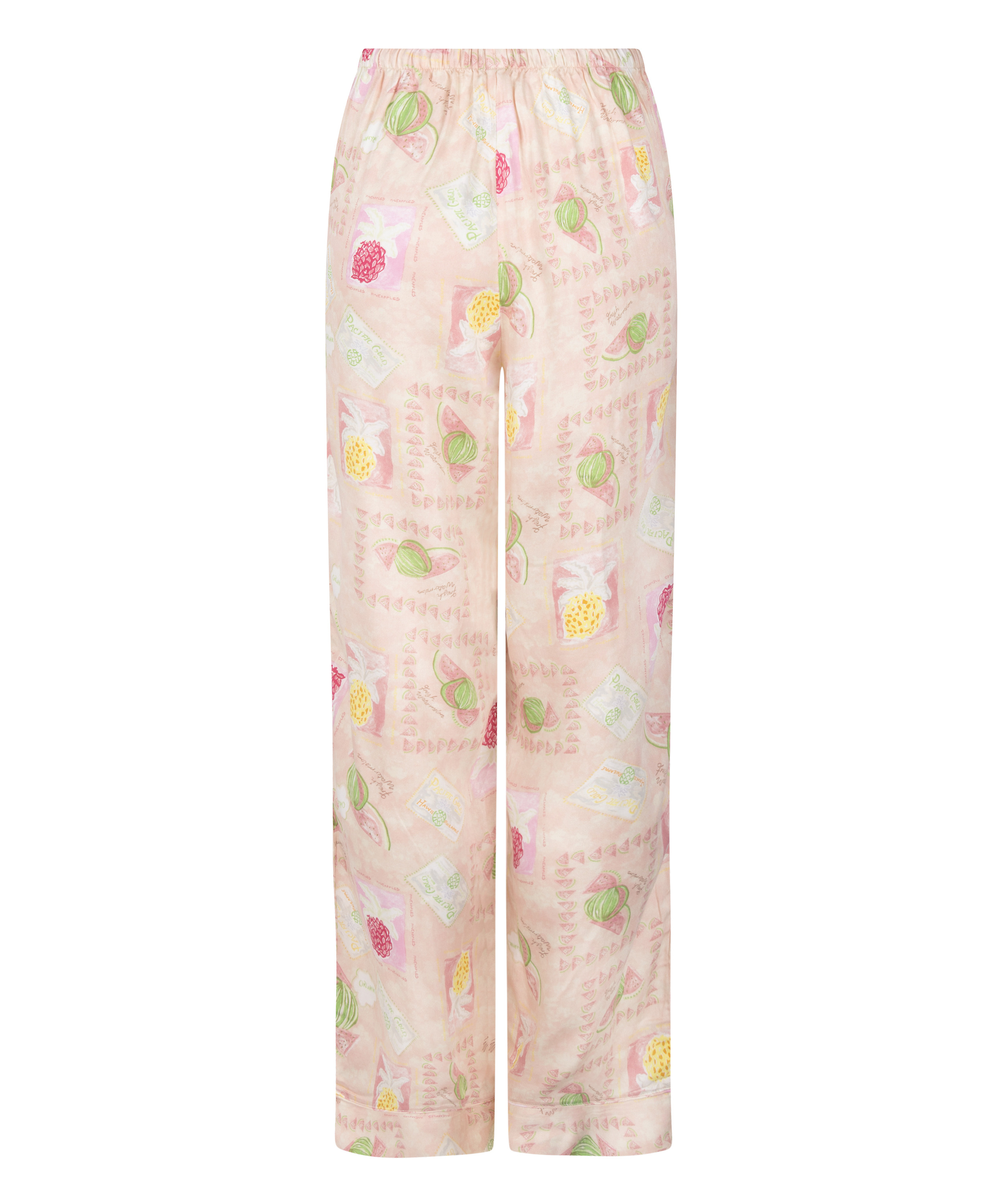 Spodnie z satyny, Pomarańczowy, main