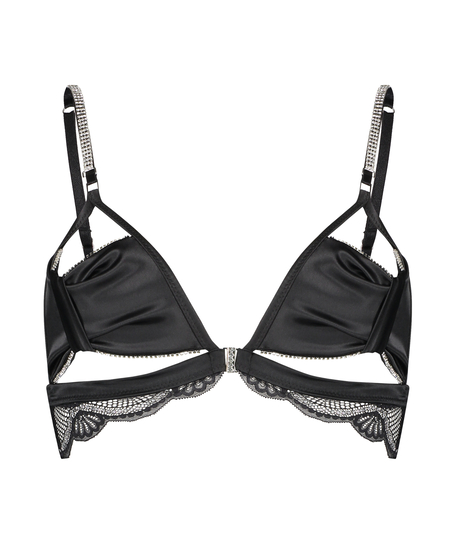Queenie Bralette, Czarny