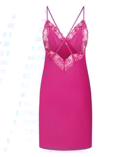 Satynowa halka Peonie, R&oacute;żowy