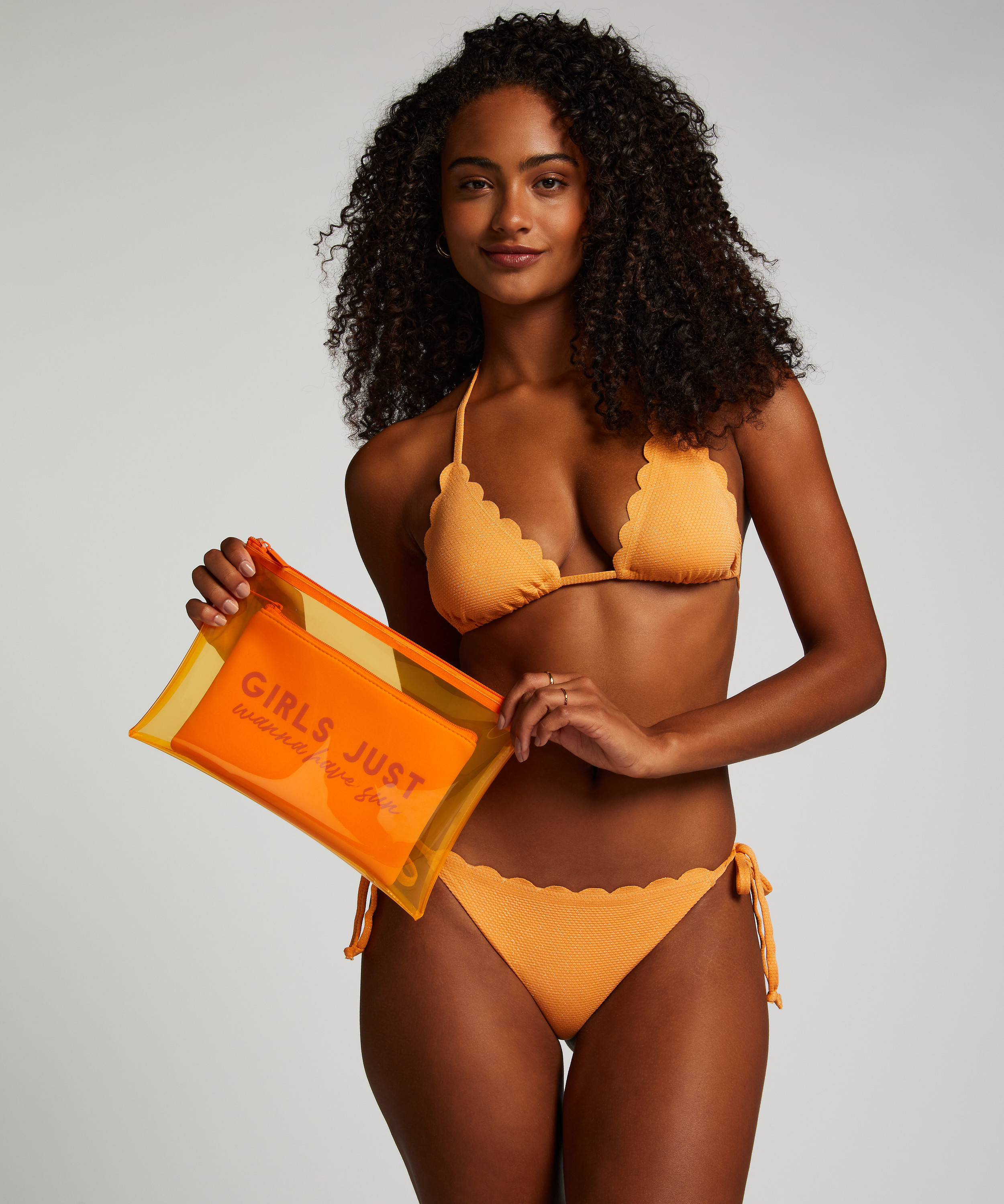 Bikini Clutch, Pomarańczowy, main