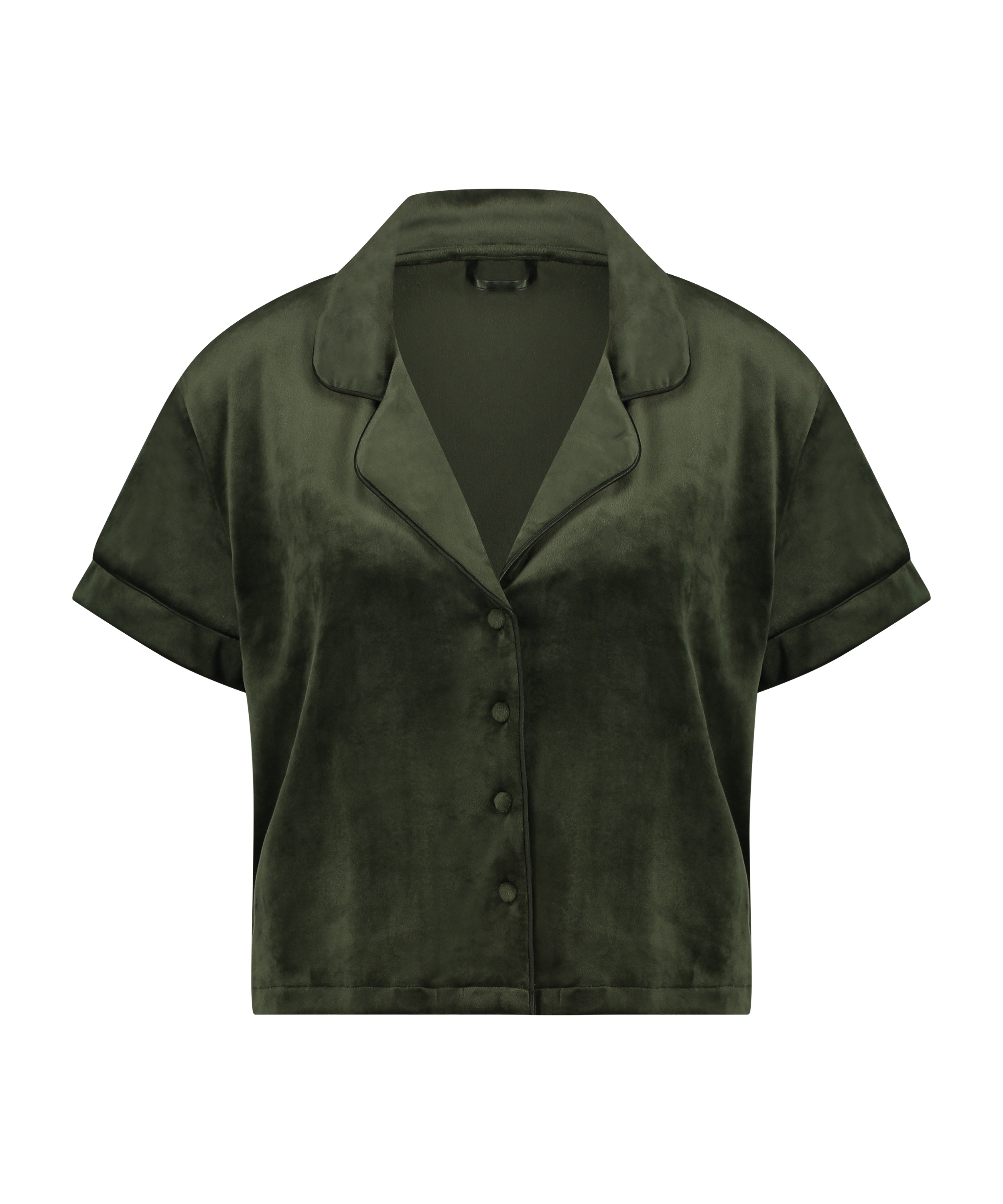 Bluza z weluru, Zielony, main