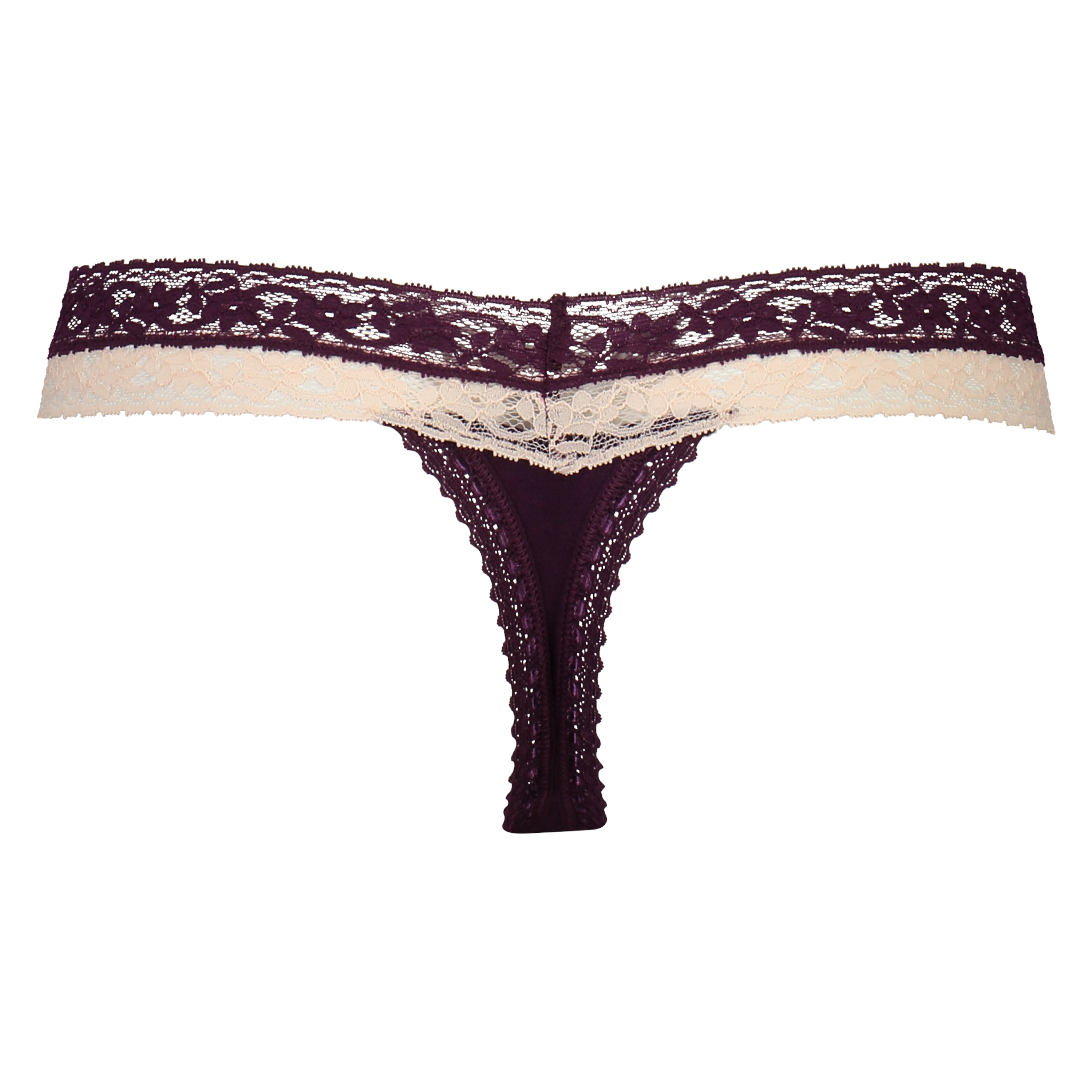 Contrast Ultra Low V-Thong, Fioletowy, main