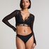 Bralette Ella, Czarny