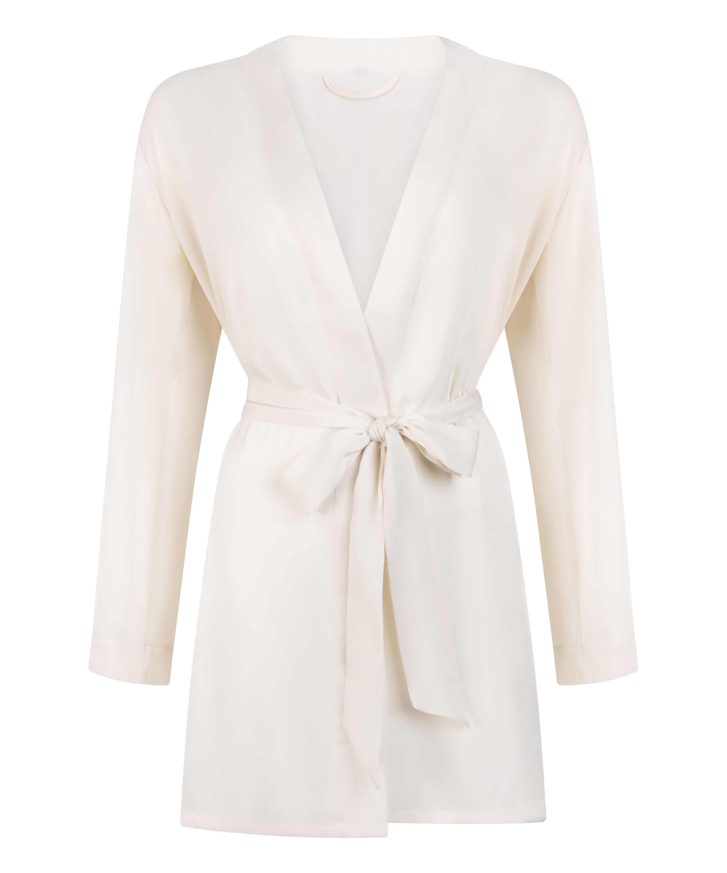 Satynowe kimono, Biały