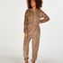 Onesie fleece, Beżowy