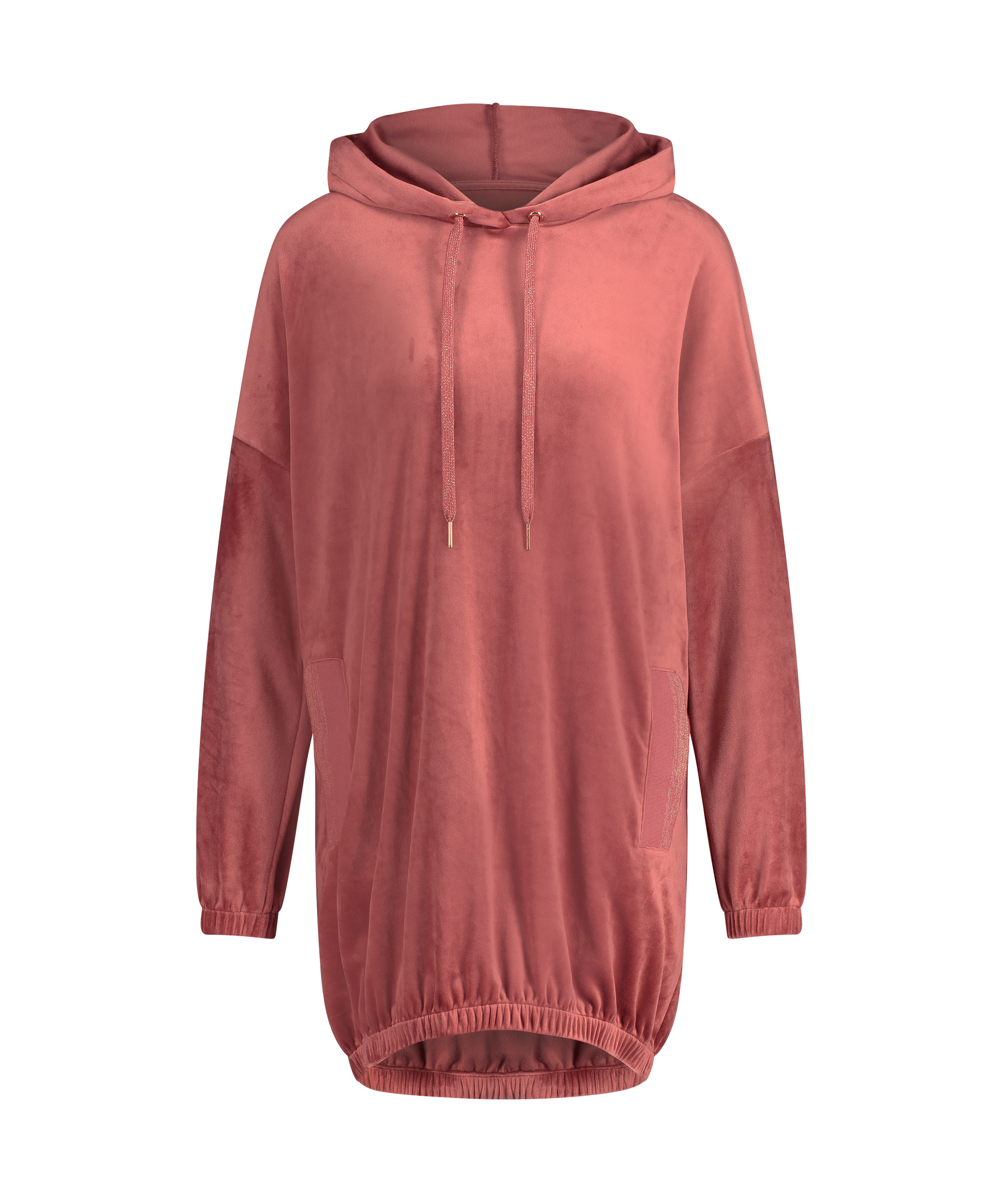 Aksamitna sukienka, Różowy, main