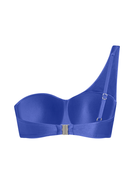 Top od bikini bandeau Sydney, Niebieski