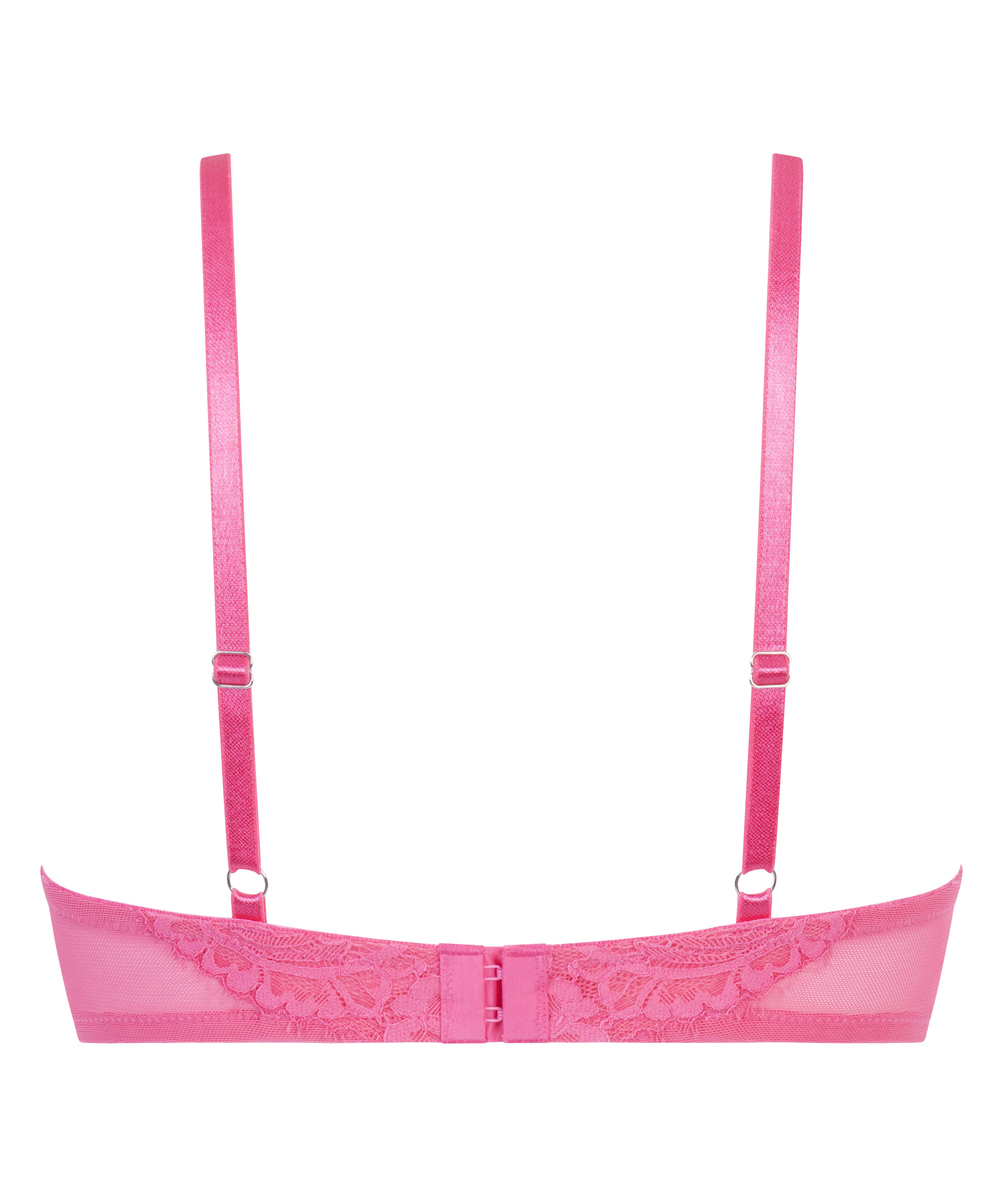 Usztywniony biustonosz maximizer z fiszbinami  Harmony, Różowy, main