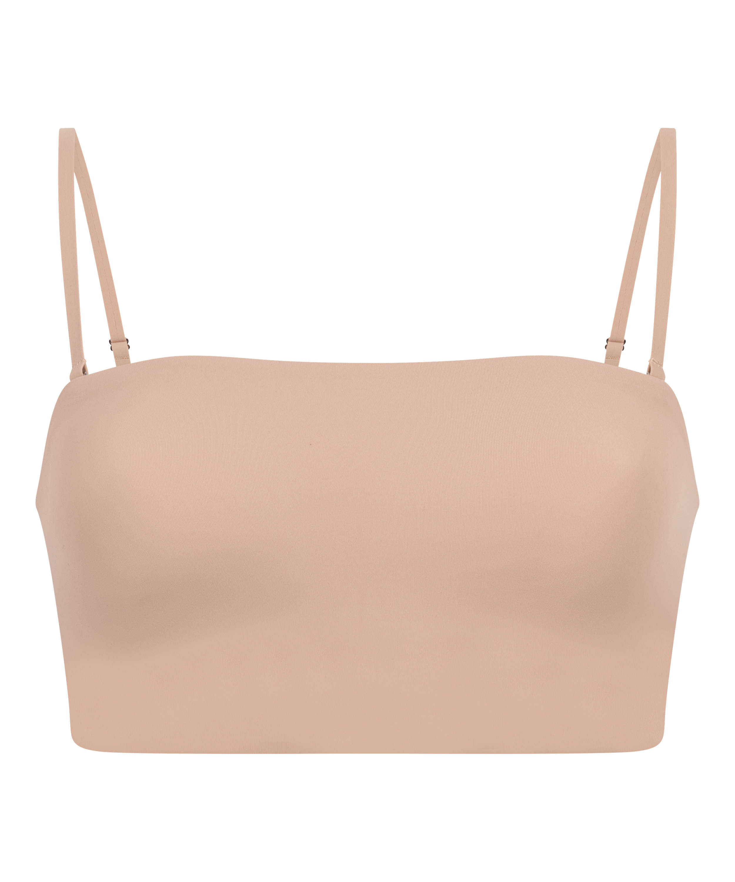 Bandeau Bralette Smooth, Beżowy, main