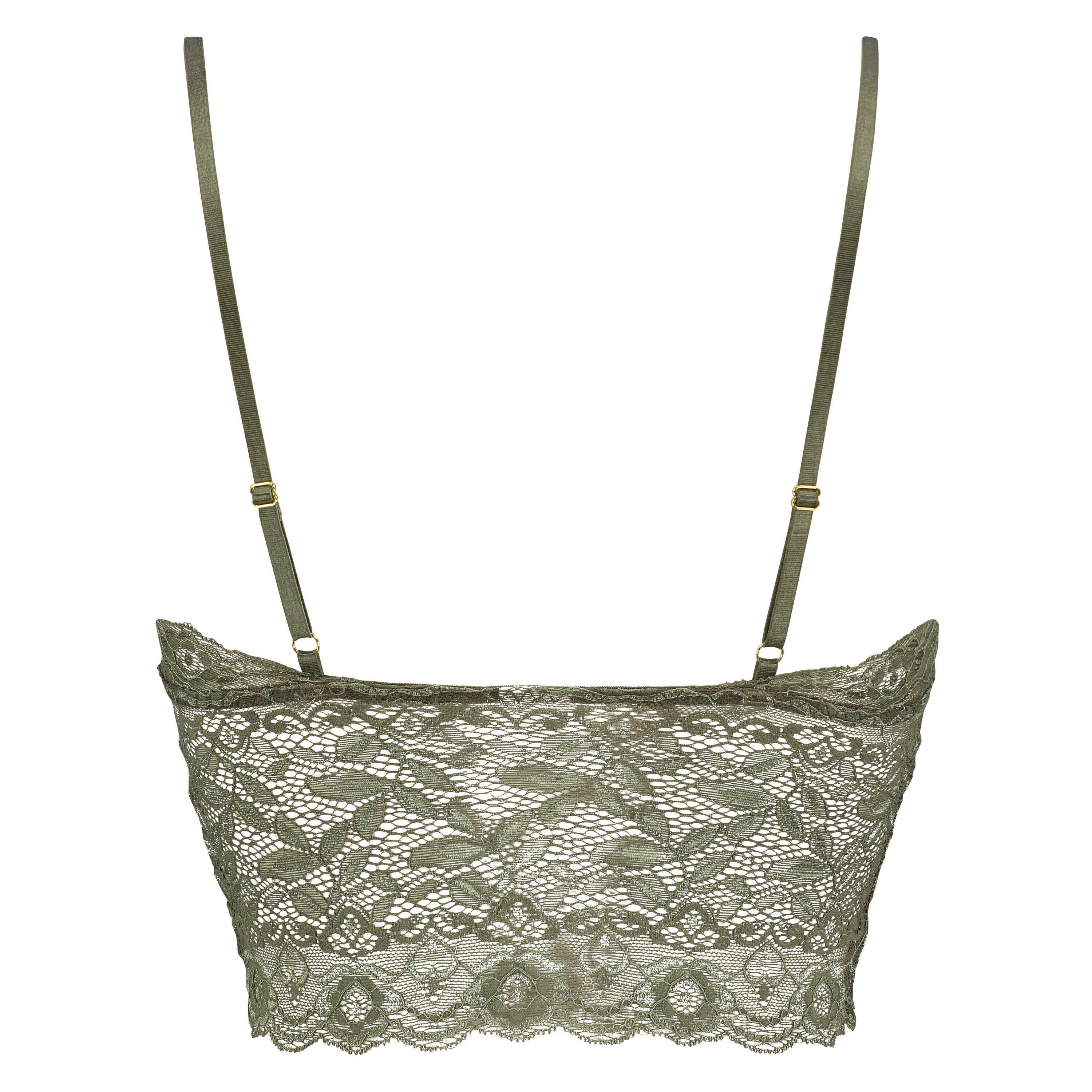 Bralette longline Fancy, Zielony, main