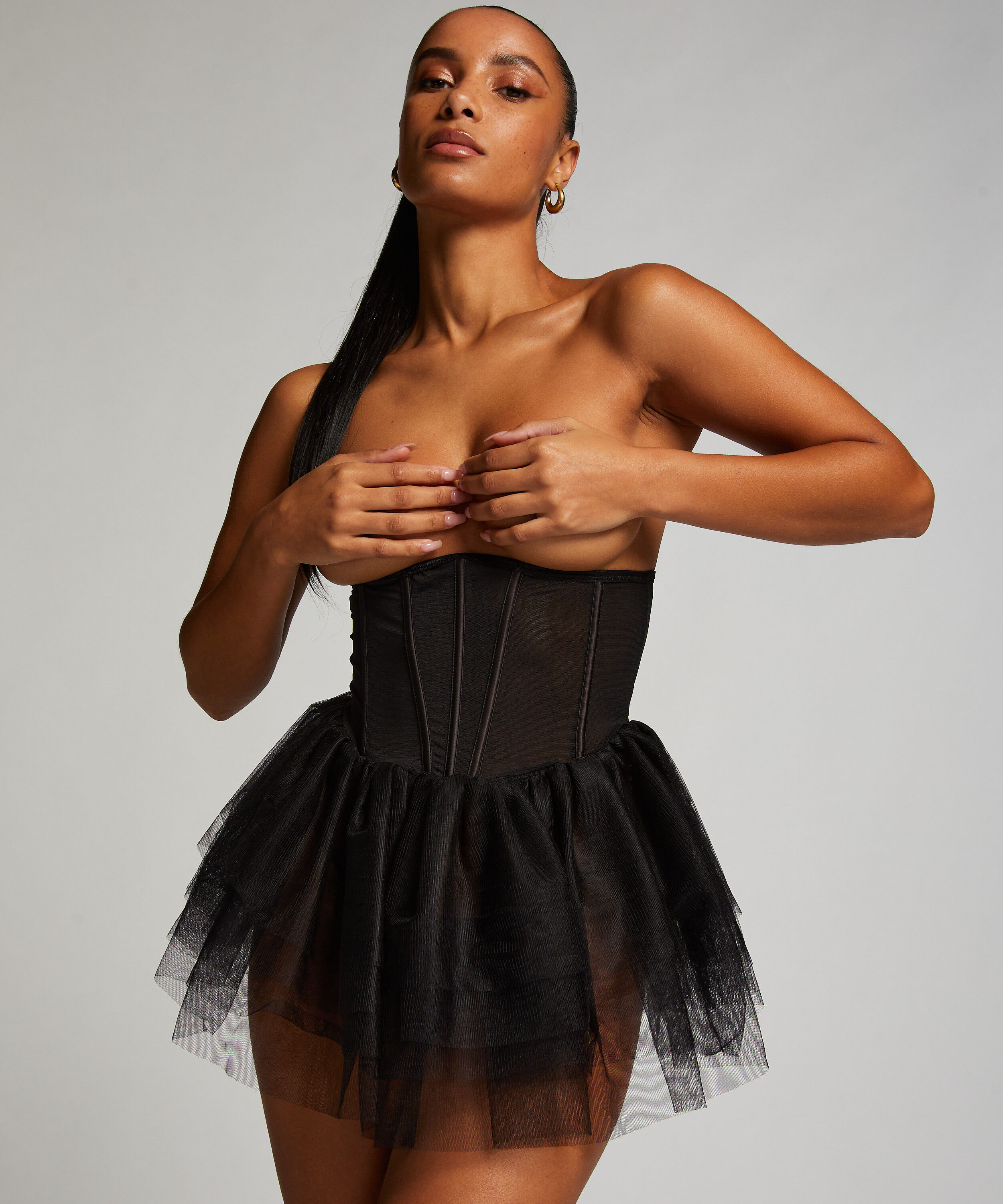 Private Sp&oacute;dniczka Tutu, Czarny