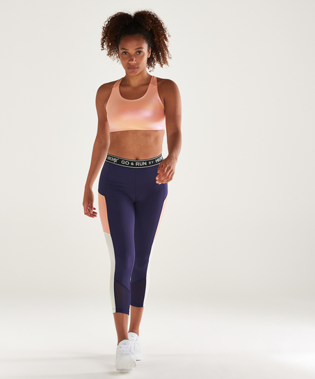 HKMX The Classic Level 2 Sports Bra, Pomarańczowy