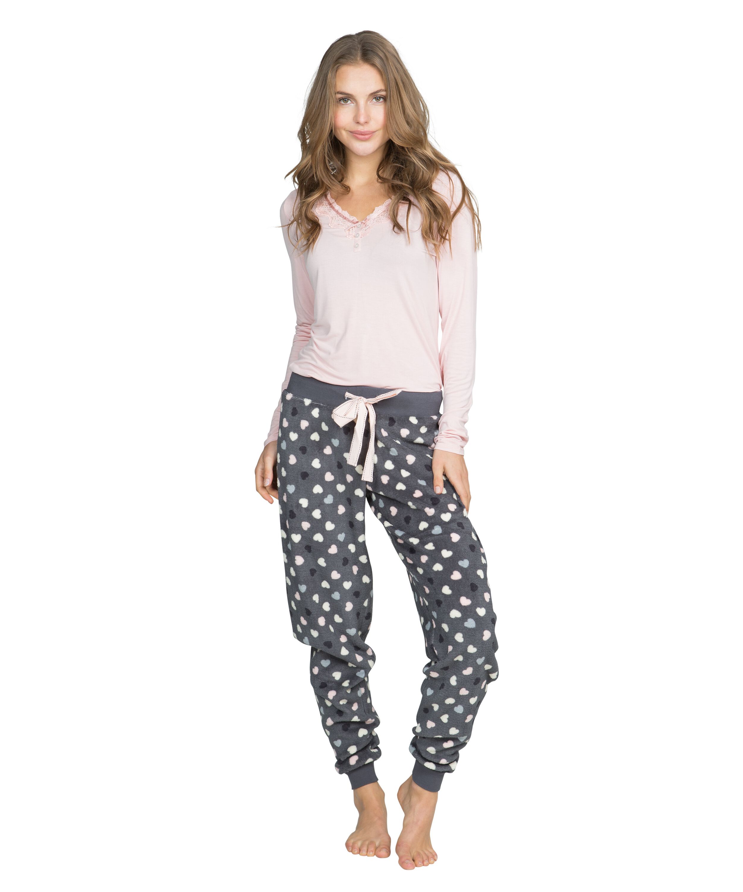 Top Marlene long sleeves, R&oacute;żowy