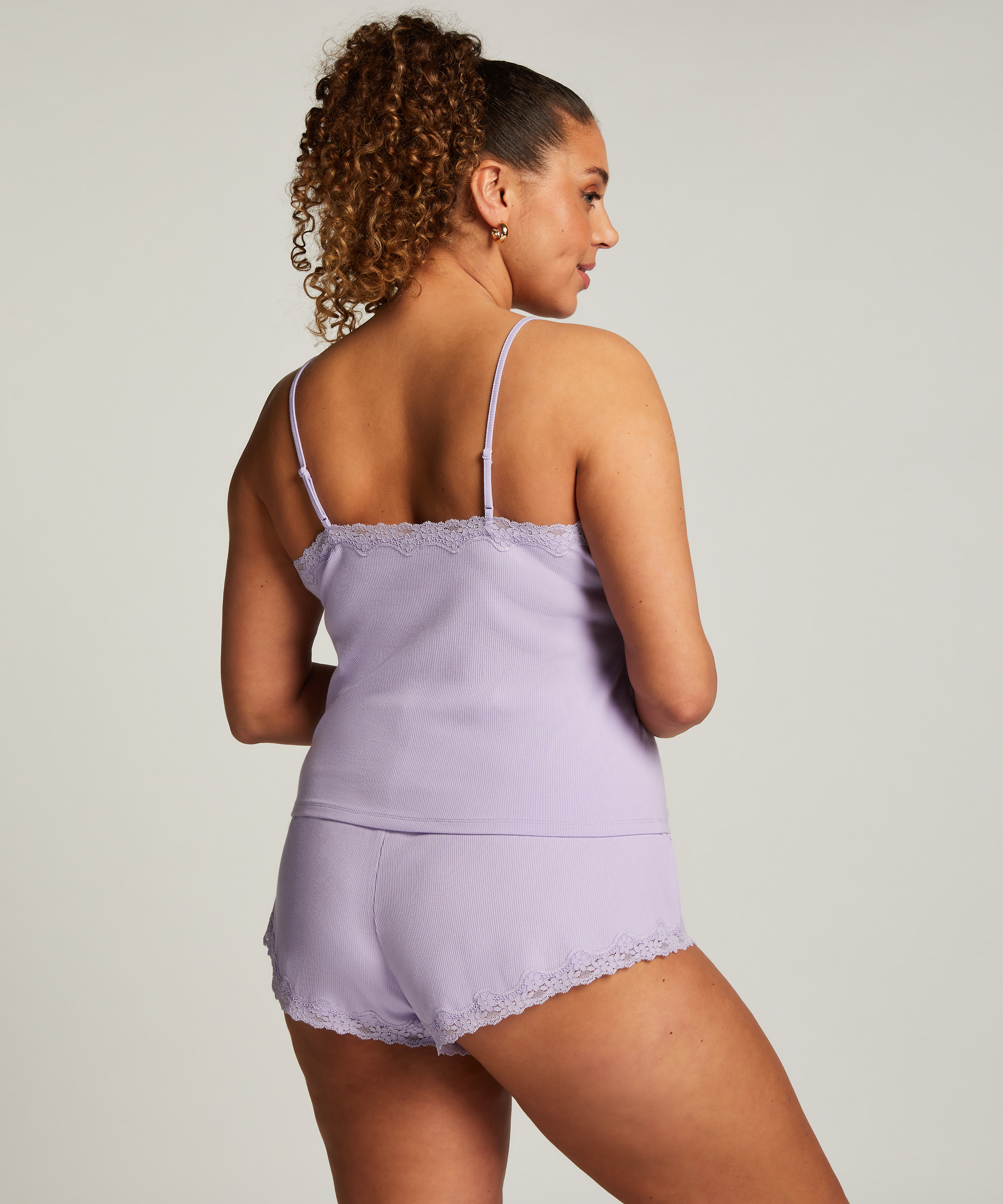 Zestaw piżamowy, Fioletowy, main