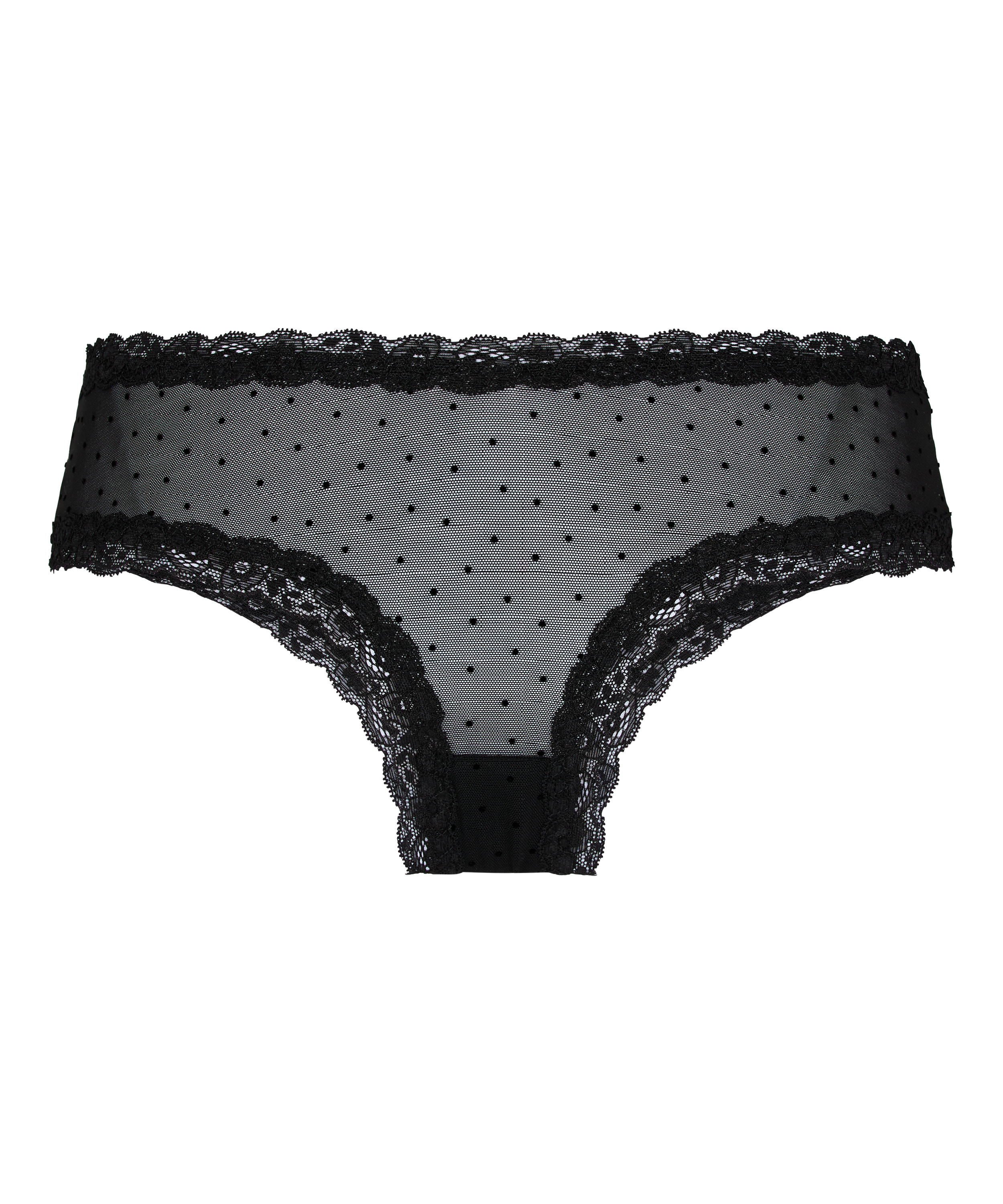 Brazyliany V-shape Mesh, Czarny, main