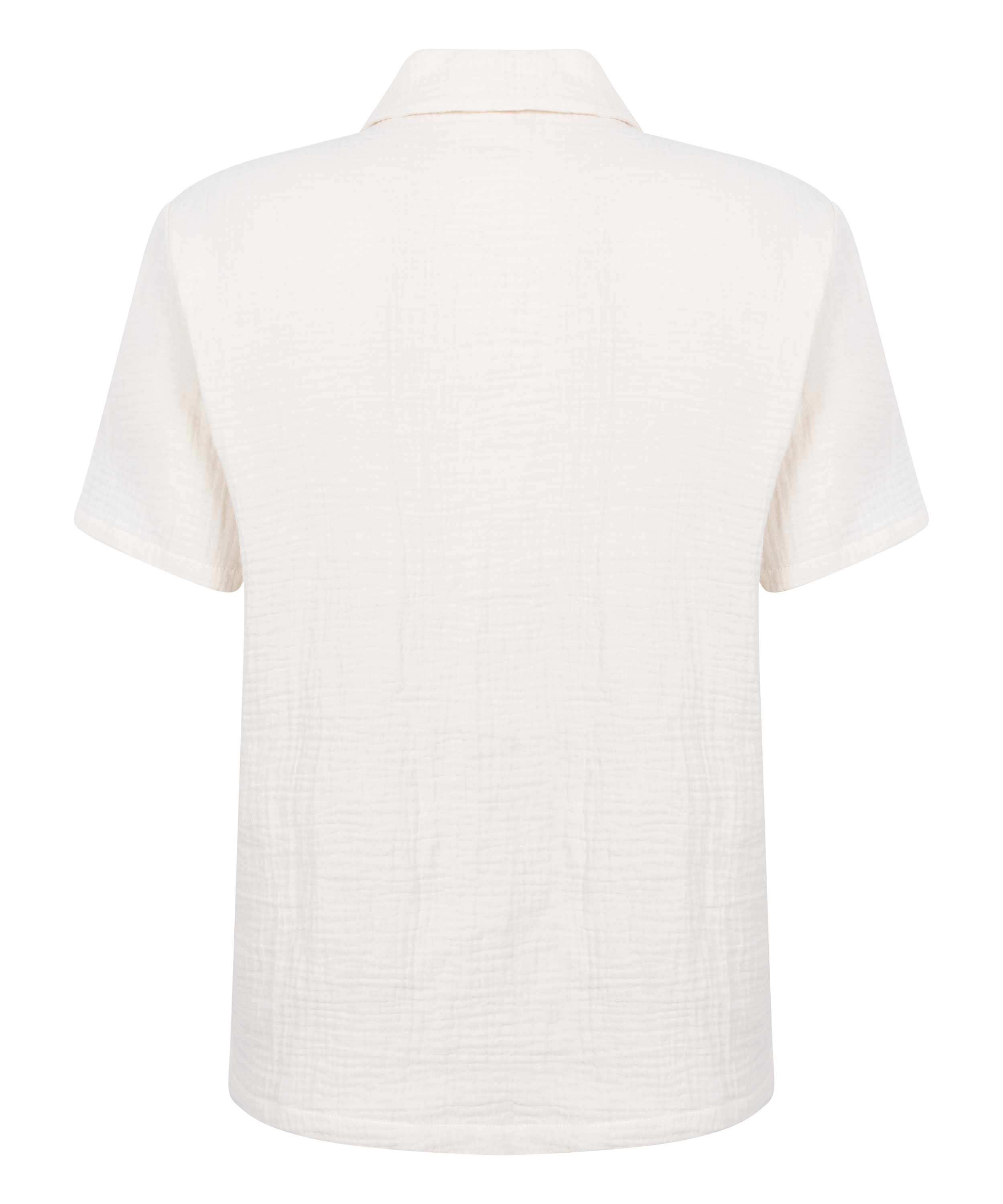 Muślinowa narzutka, Biały, main