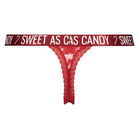 Bonita thong, Czerwony