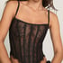 Bustier Sylvia, Czarny