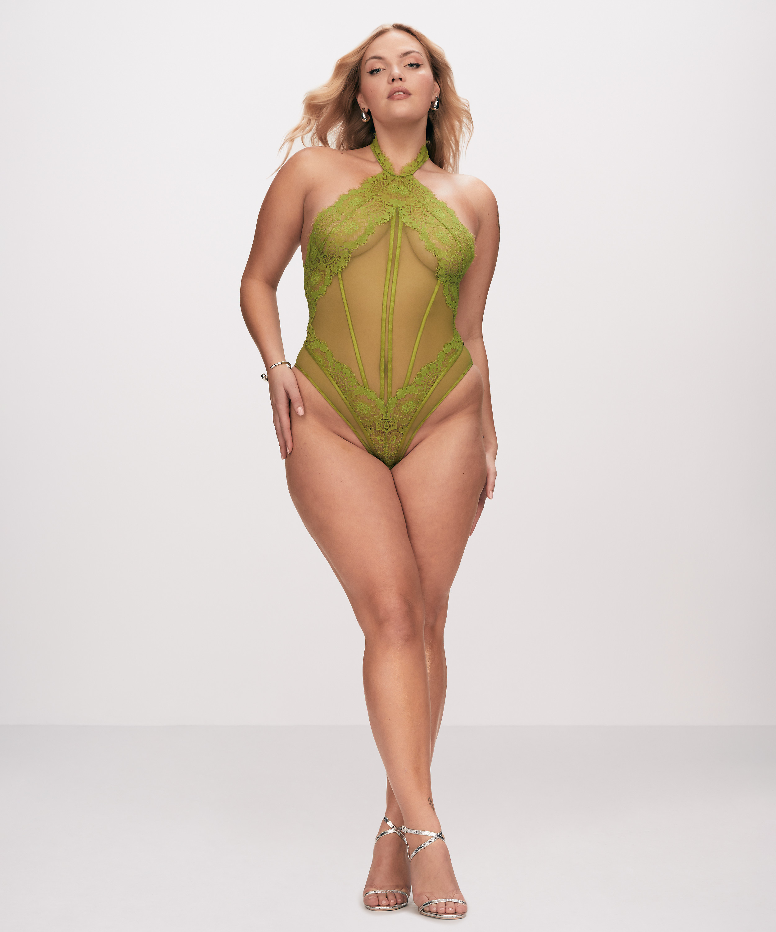 Body Jenni, Zielony, main