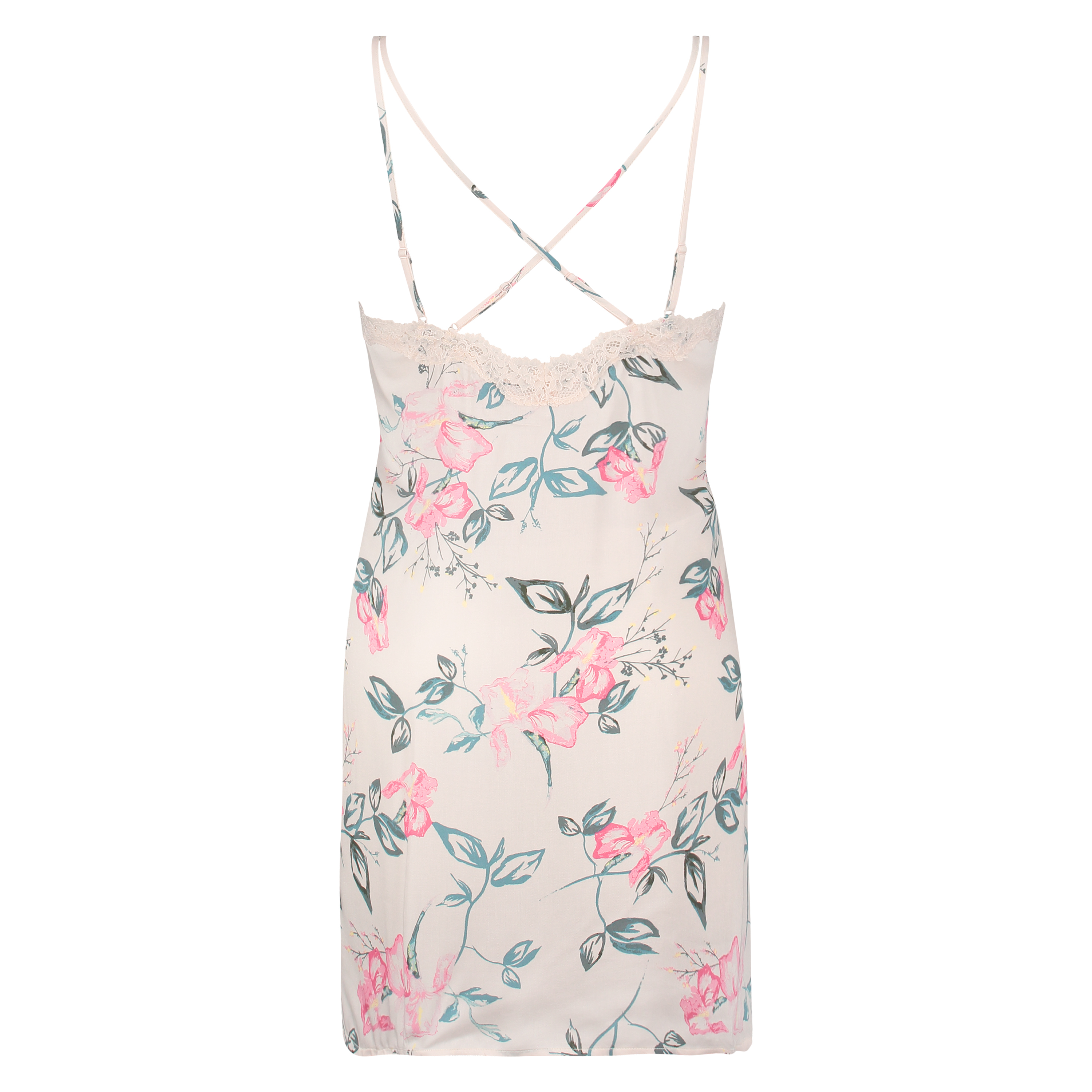 Woven Slipdress, Beżowy, main